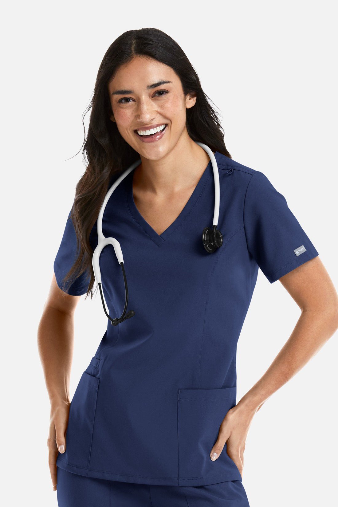 TOP MUJER MAEVN MOMENTUM 5001 - AZUL NAVY