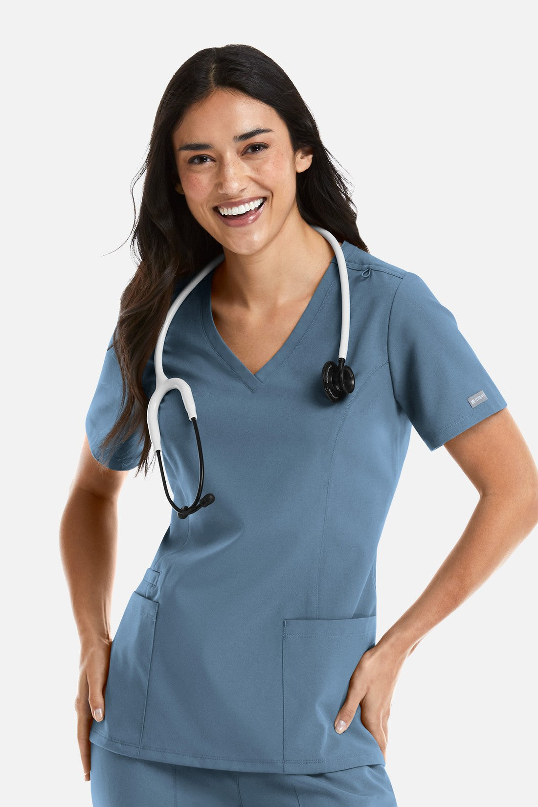 TOP MUJER MAEVN MOMENTUM 5001 - AZUL